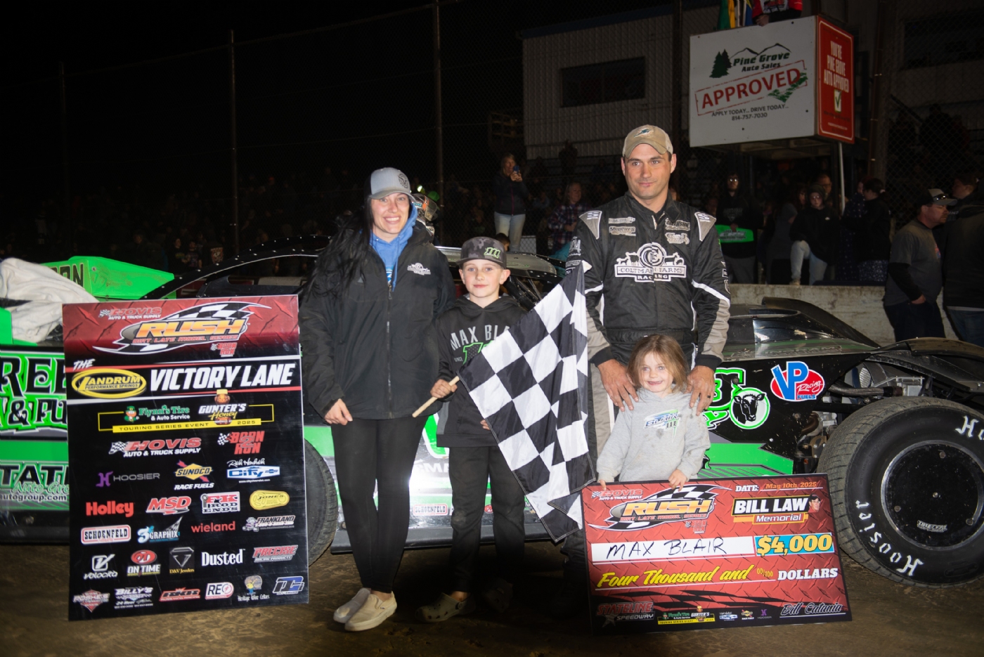 Max Blair wins the Bill Law Memorial (photo credit Woah Nellie)